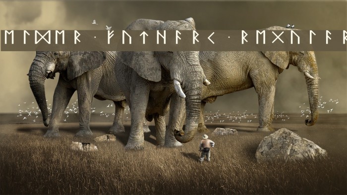 Elder Futhark Regular Font examples