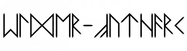 Elder-Futhark  Скачать бесплатные шрифты
