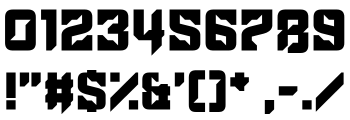 Elder Head Up Font OTHER CHARS