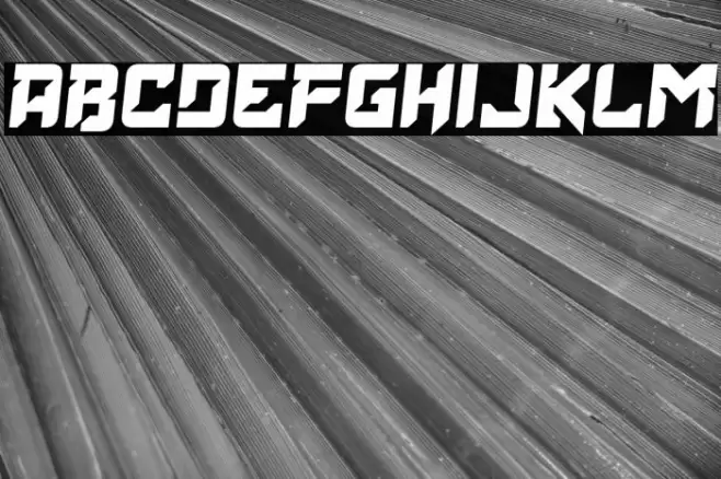 Elder Head Font examples