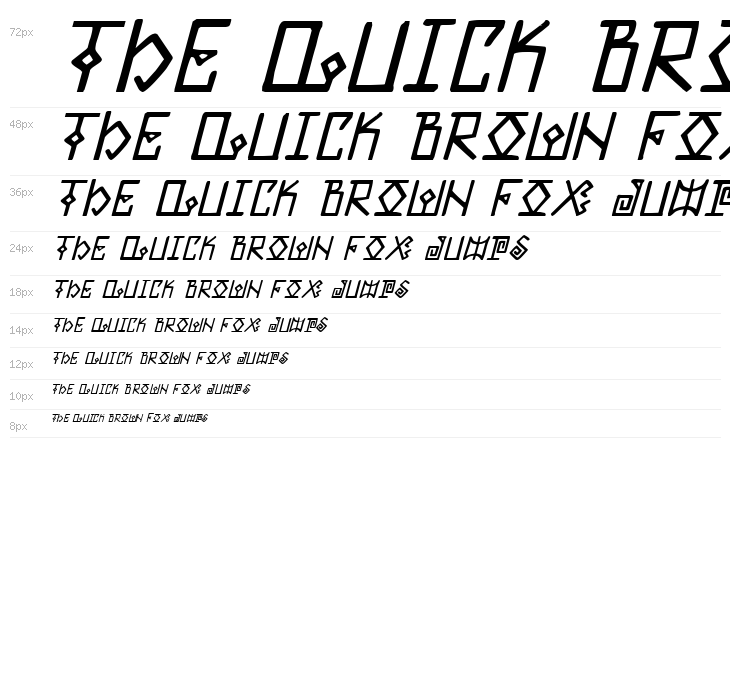 Elder Magic Italic Waterfall