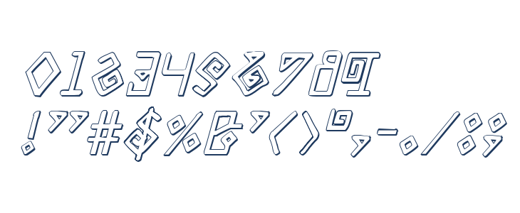 Elder Magic Shadow Italic Other Characters