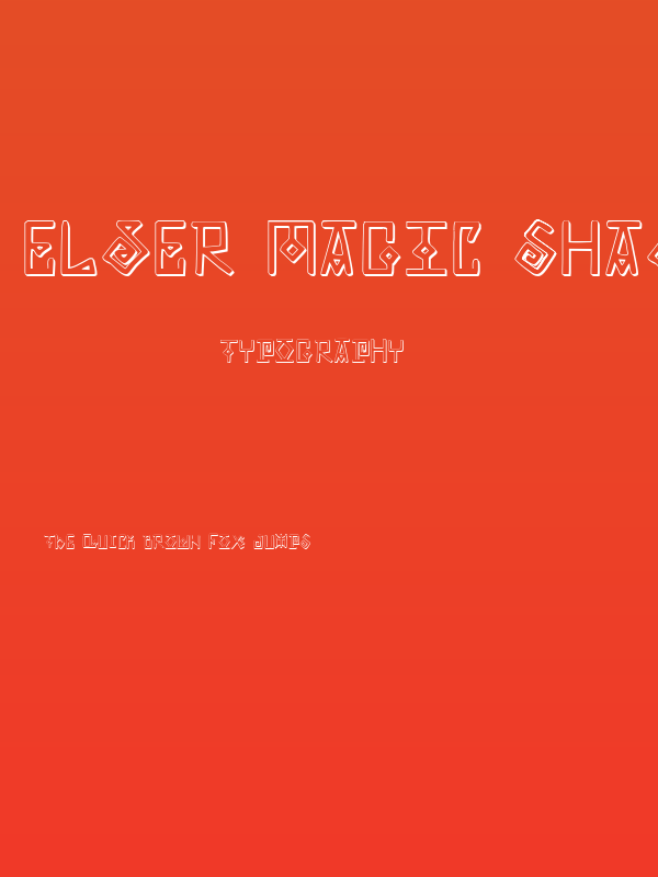 Elder Magic Shadow Poster