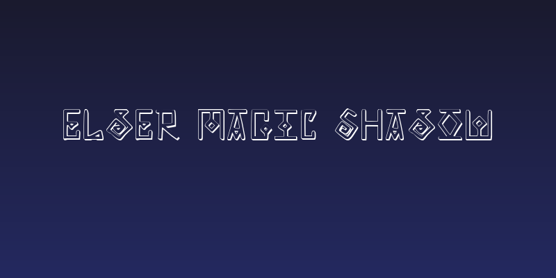 Elder Magic Shadow Social Header