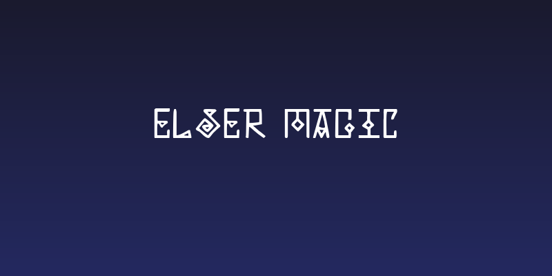 Elder Magic Social Header