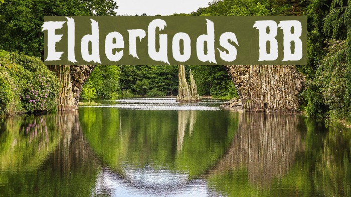 ElderGods BB フォント examples