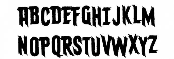 ElderGodsBB Font UPPERCASE
