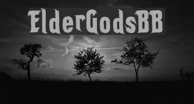 ElderGodsBB Font examples
