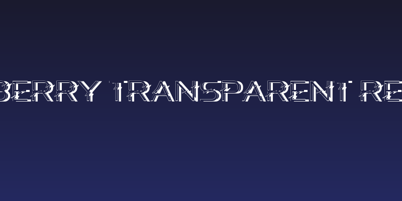 Elderberry Transparent Regular Social Header