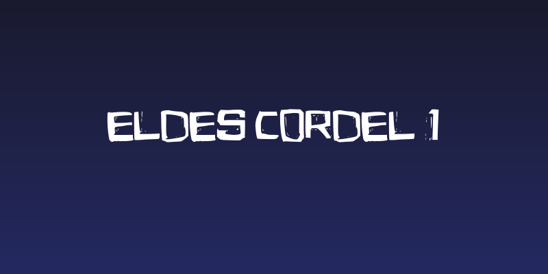 Eldes Cordel 1 Social Header