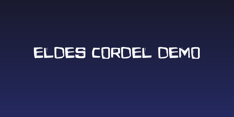 Eldes Cordel Demo Social Header
