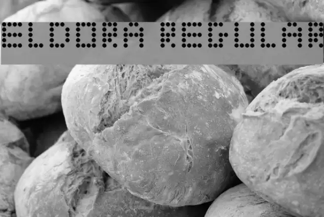 Eldora Regular Polices examples