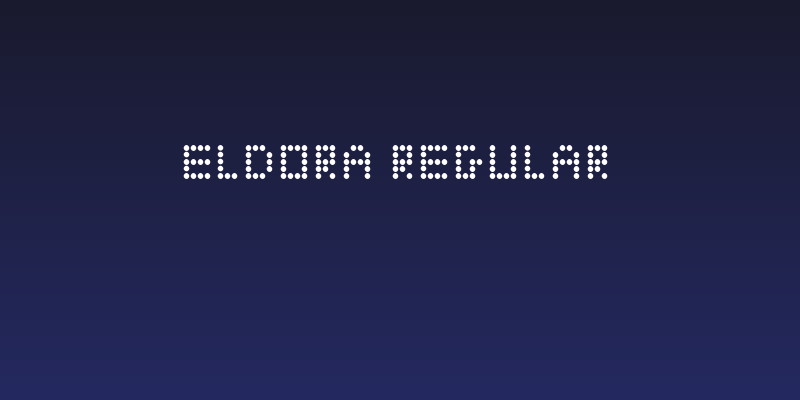 Eldora Regular Social Header