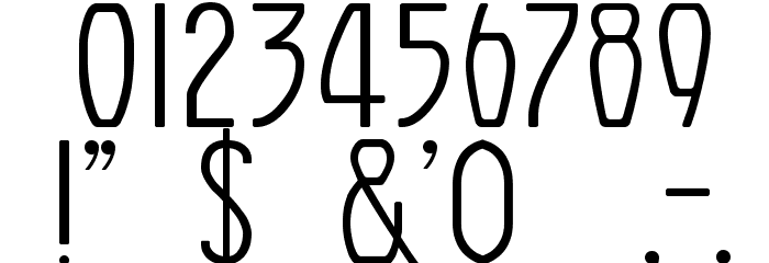 Eldora Font OTHER CHARS