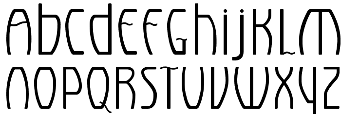 Eldora Font LOWERCASE