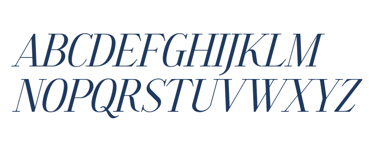 Eldure Demo Italic Uppercase