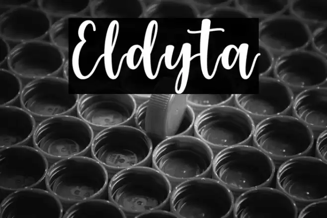 Eldyta Font examples