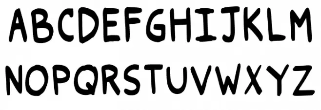 Eleanore Stohner Regular Schriftart Groß