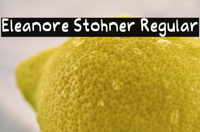 Eleanore Stohner Regular Example 2
