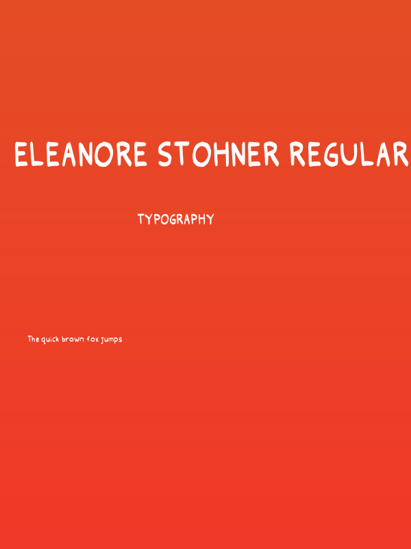 Eleanore Stohner Regular Poster