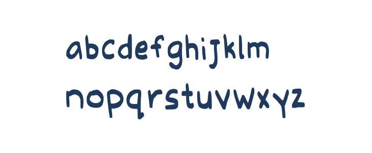 Eleanore Stohner Regular Lowercase