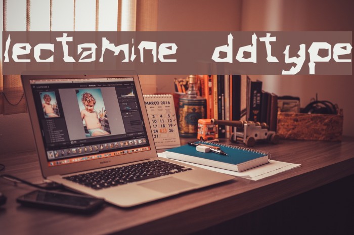 Electamine Oddtype Font examples