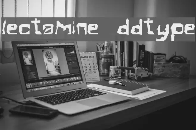Electamine Oddtype フォント examples