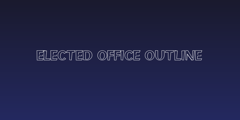 Elected Office Outline Social Header
