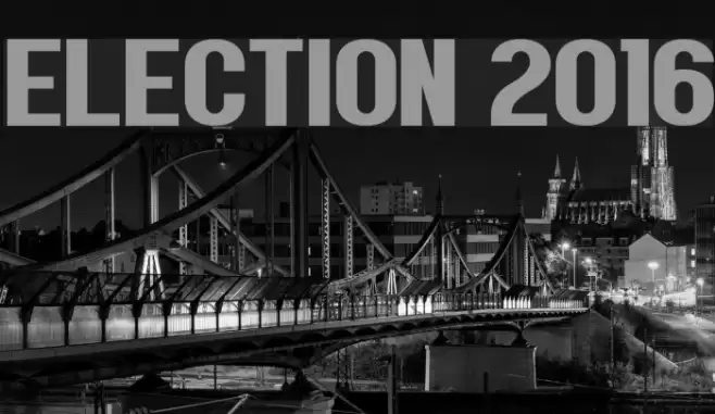 Election 2016 Font examples