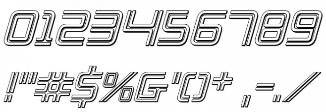 Election Day 3D Italic