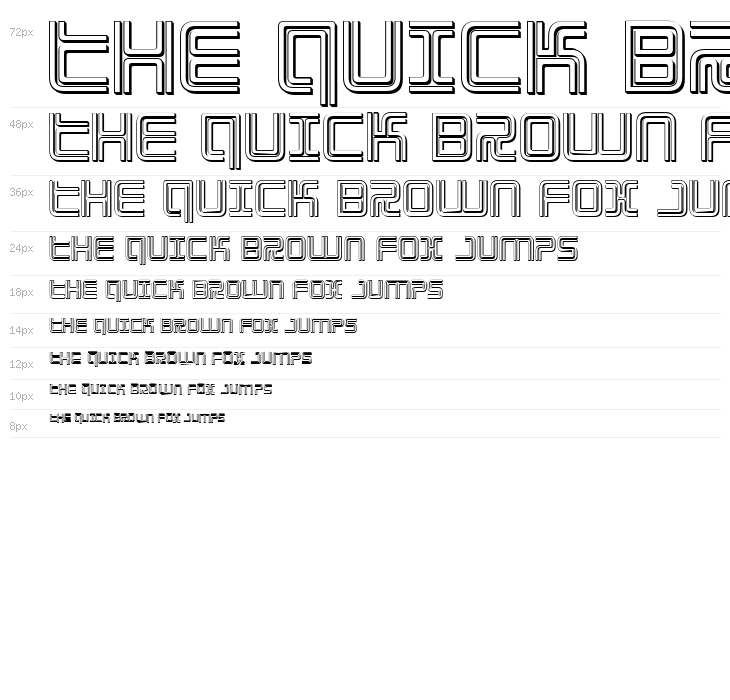 Election Day 3D Waterfall