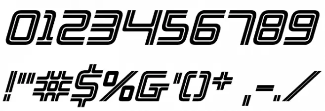 Election Day Bold Italic Font OTHER CHARS