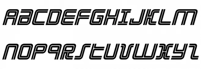 Election Day Bold Italic Schriftart Groß