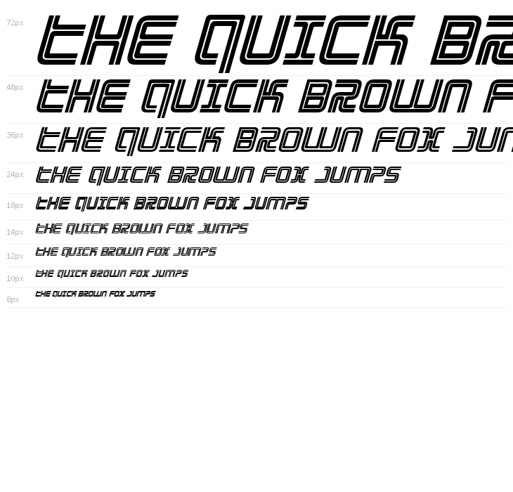 Election Day Bold Italic Waterfall