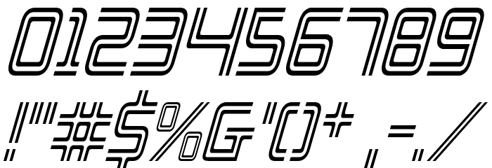 Election Day Condensed Italic Font OTHER CHARS