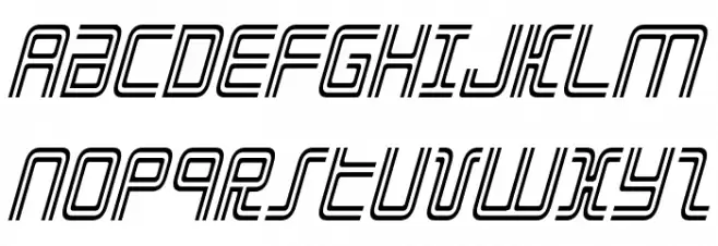 Election Day Condensed Italic フォント 大文字