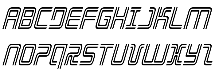 Election Day Condensed Italic Font LOWERCASE