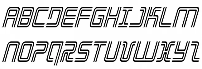 Election Day Condensed Italic フォント 小文字