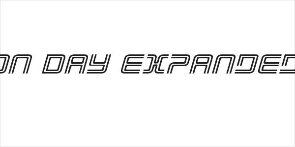 Election Day Expanded Italic Logo