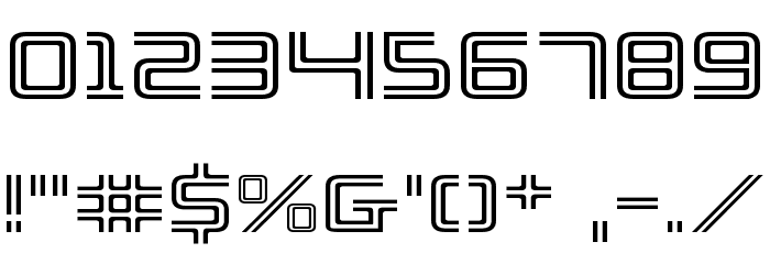 Election Day Expanded Font OTHER CHARS