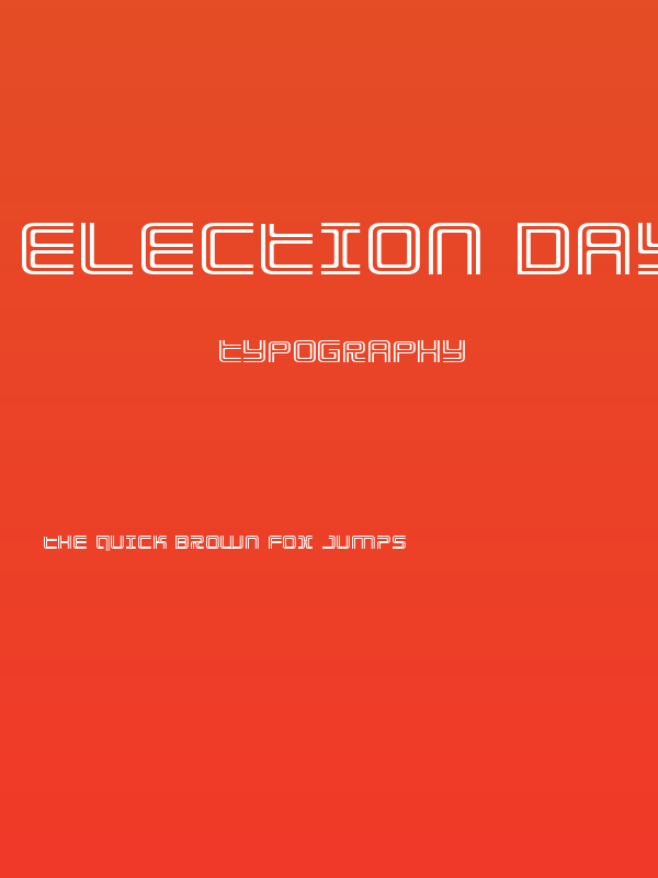 Election Day Expanded Poster