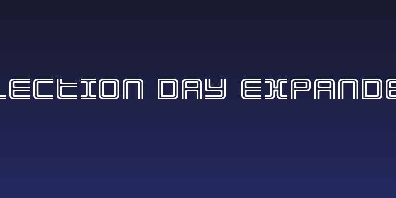 Election Day Expanded Social Header