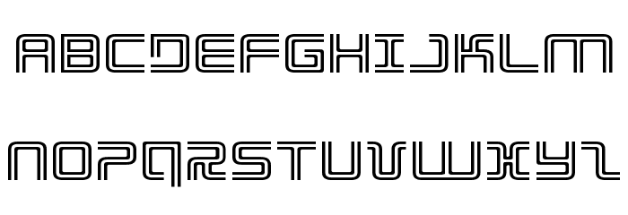 Election Day Expanded Font LOWERCASE
