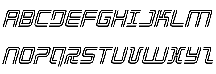 Election Day Italic Font LOWERCASE