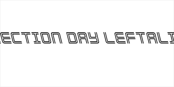 Election Day Leftalic Logo