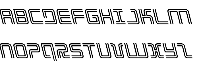 Election Day Leftalic Font LOWERCASE