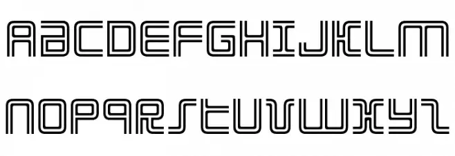 Election Day Schriftart Groß