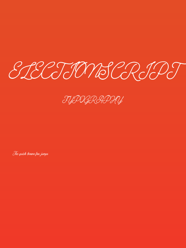 ElectionScript Poster