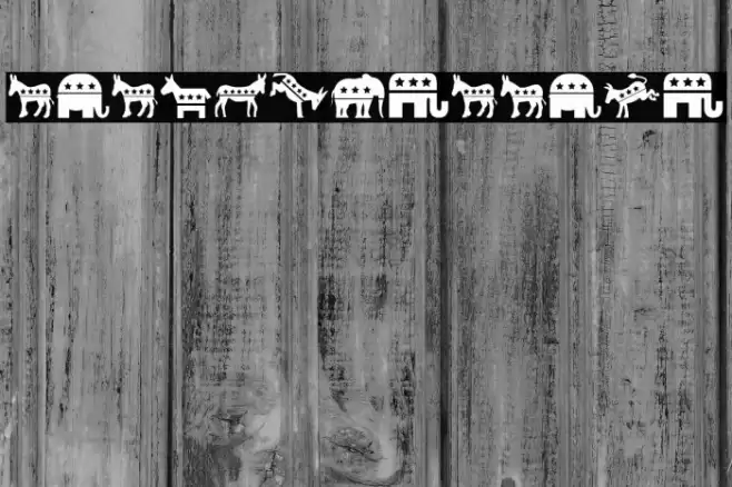 Elections Regular Font examples