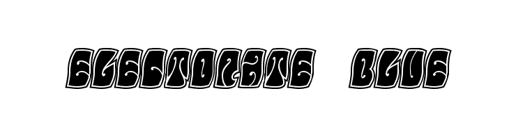 Electorate Blue  font caratteri gratis